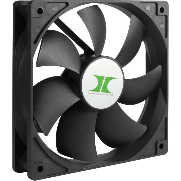 Inter-Tech IPC Fan Set 120mm, Gehäuselüfter - Inter-Tech - vue 2
