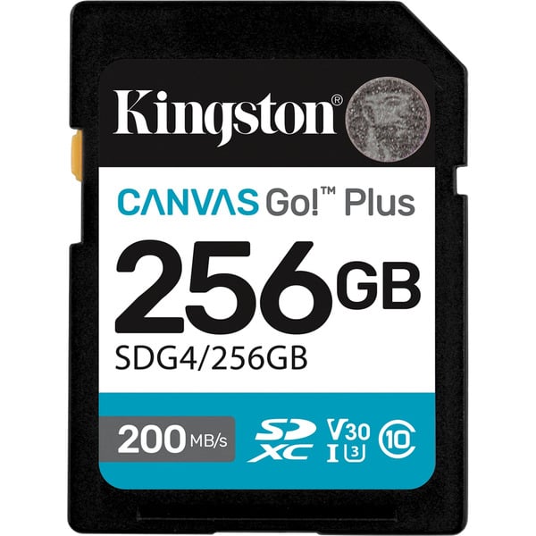 Kingston Canvas Go! Plus 256GB SDXC, Speicherkarte - Kingston