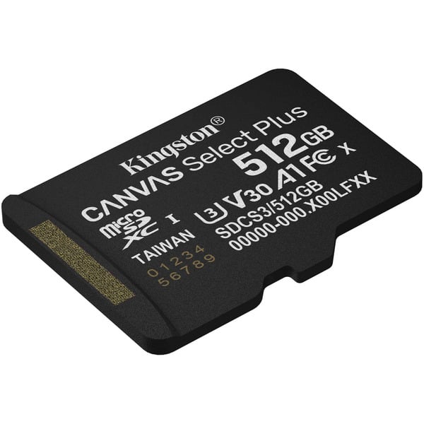 Kingston Canvas Select Plus 512 GB MicroSDXC, Speicherkarte - Kingston - vue 2