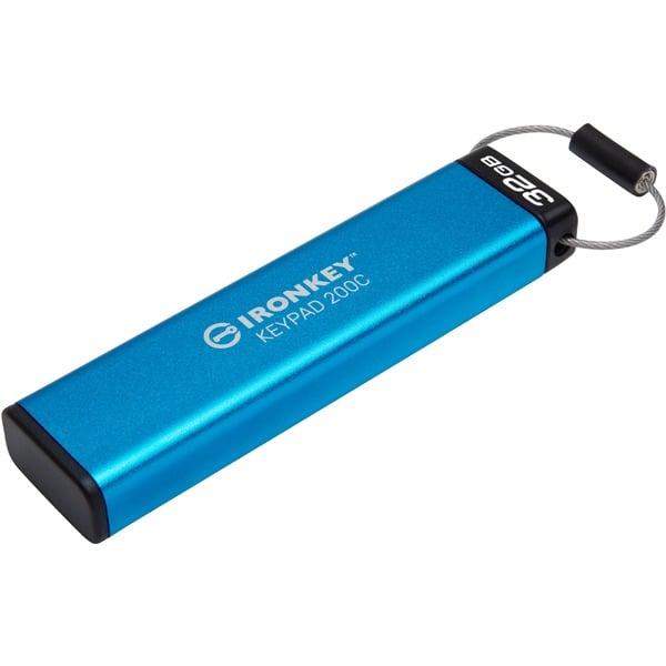 Kingston IronKey Keypad 200 32 GB, USB-Stick - Kingston