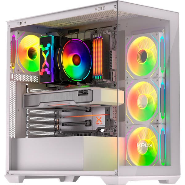 Krux Exo White, Tower-Gehäuse - Krux