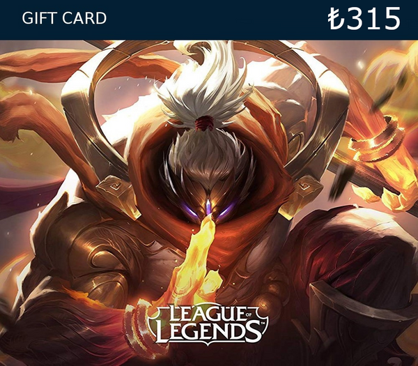 League of Legends ₺315 Prepaid RP Card TR