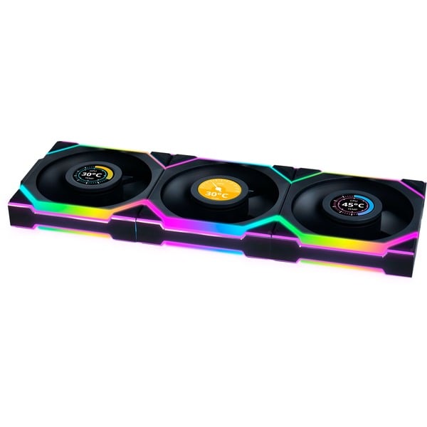 Lian Li UNI FAN SL120 LCD Wireless, Gehäuselüfter - Lian Li