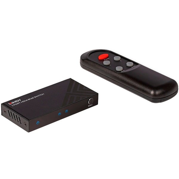 Lindy 2-Port HDMI Switch 2.1 8K60 HDR - Lindy