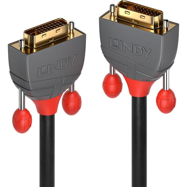 Lindy DVI-D Dual-Link câble, Anthra Line - Lindy