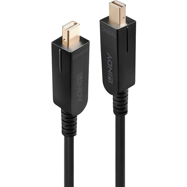 Lindy Fibre Optic Hybrid Mini DisplayPort 1.4 câble - Lindy - vue 2
