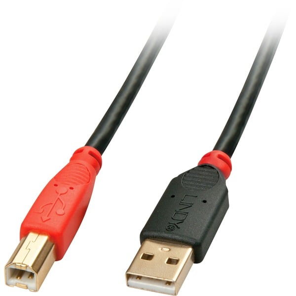 Lindy USB 2.0 Aktivkabel, USB-A Stecker > USB-B Stecker - Lindy - vue 2