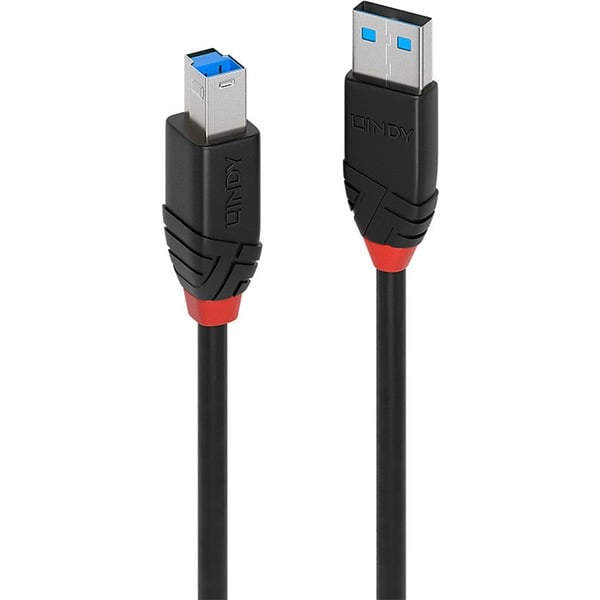 Lindy USB 3.2 Gen 1 Aktivkabel Slim, USB-A Stecker > USB-B Stecker - Lindy - vue 2