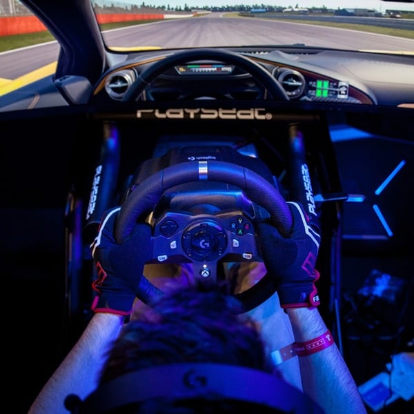 Logitech G920 Driving Force, Lenkrad - Logitech - vue 2