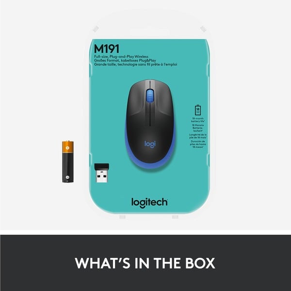 Logitech M190, souris - Logitech - vue 6