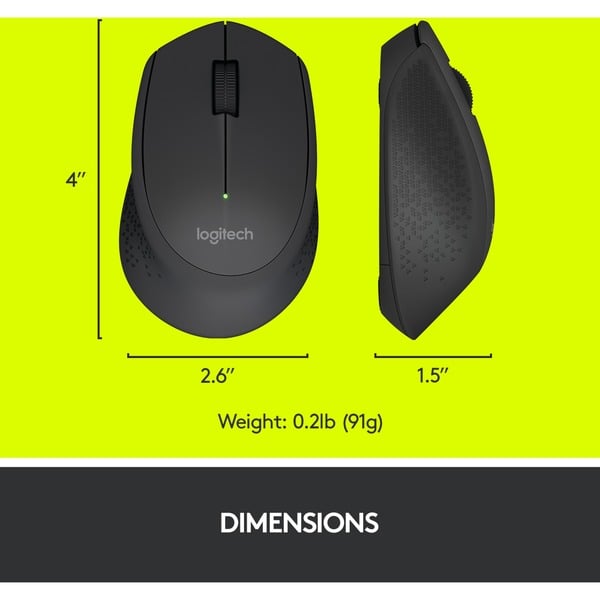 Logitech M280 Wireless, souris - Logitech - vue 6