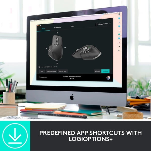 Logitech MX Master 3S for Business, souris - Logitech - vue 7