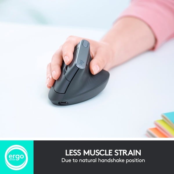 Logitech MX Vertical, souris - Logitech - vue 2