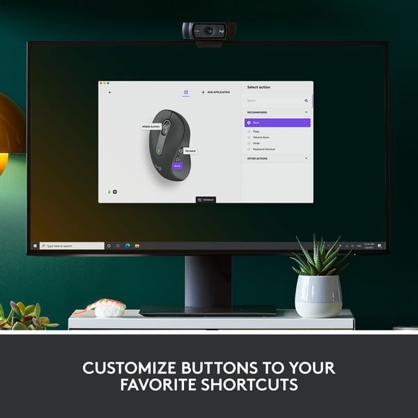 Logitech Signature M650 L Left Wireless, souris - Logitech - vue 4