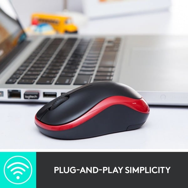 Logitech Wireless Mouse M185, souris - Logitech - vue 9