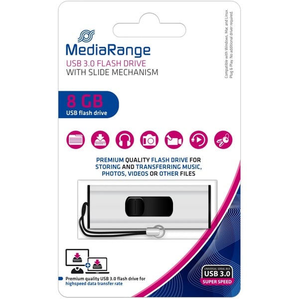 MediaRange 8 GB, USB-Stick - MediaRange - vue 5