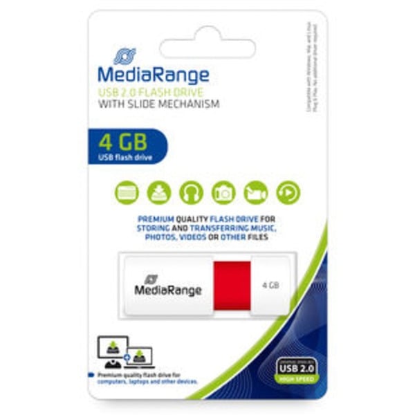 MediaRange Color Edition 4GB, USB-Stick - MediaRange - vue 4
