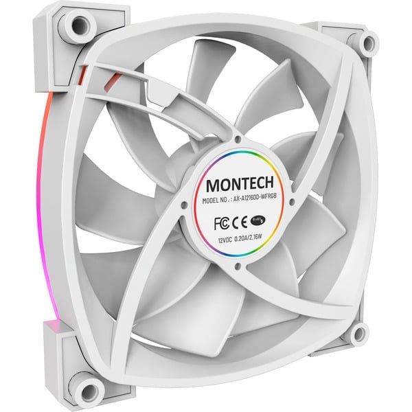 Montech AX120 PWM 120x120x25, Gehäuselüfter - Montech - vue 3