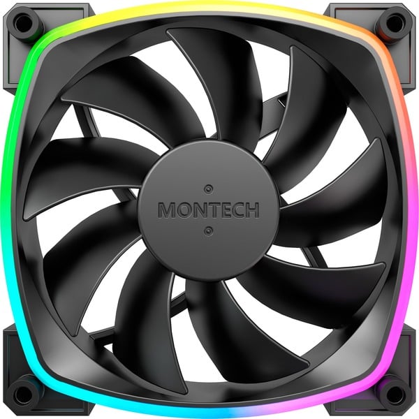 Montech AX120 PWM 120x120x25, Gehäuselüfter - Montech - vue 2