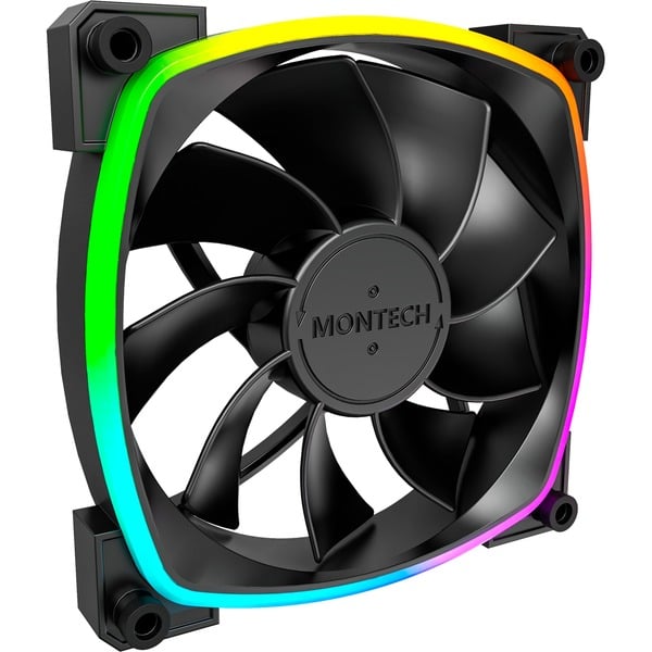 Montech RX120 PWM 120x120x25, Gehäuselüfter - Montech