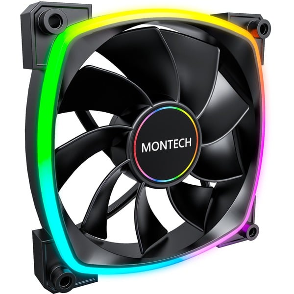 Montech RX140 PWM 140x140x25, Gehäuselüfter - Montech