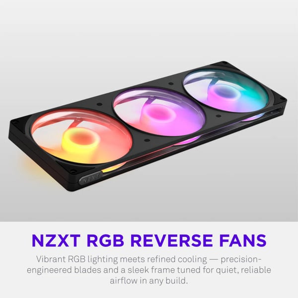 NZXT F420 RGB, Gehäuselüfter - NZXT - vue 3