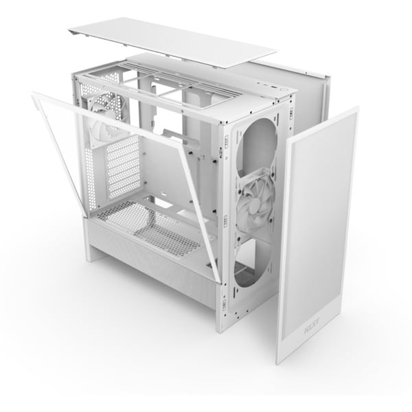 NZXT H5 Flow ( 2024 ), Tower-Gehäuse - NZXT - vue 4