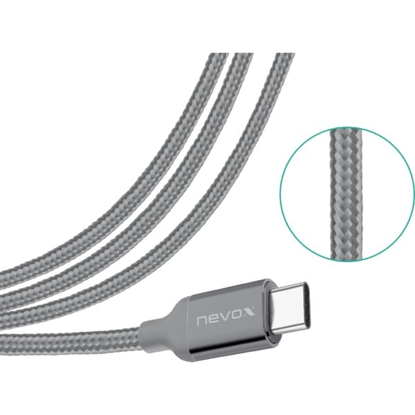 (€ 6,72 / 1 m) Nevox USB 3.2 Gen 1 câble, USB-A Stecker > USB-C Stecker - Nevox - vue 4