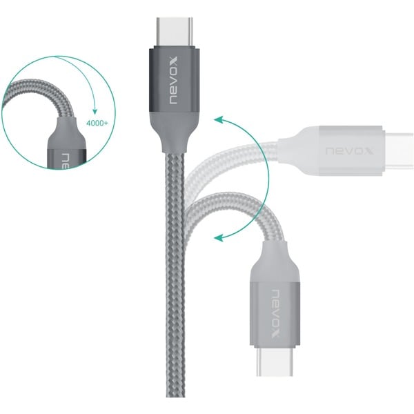 (€ 6,72 / 1 m) Nevox USB 3.2 Gen 1 câble, USB-A Stecker > USB-C Stecker - Nevox - vue 5