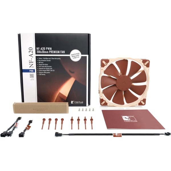 Noctua NF-A20 PWM, Gehäuselüfter - Noctua - vue 3