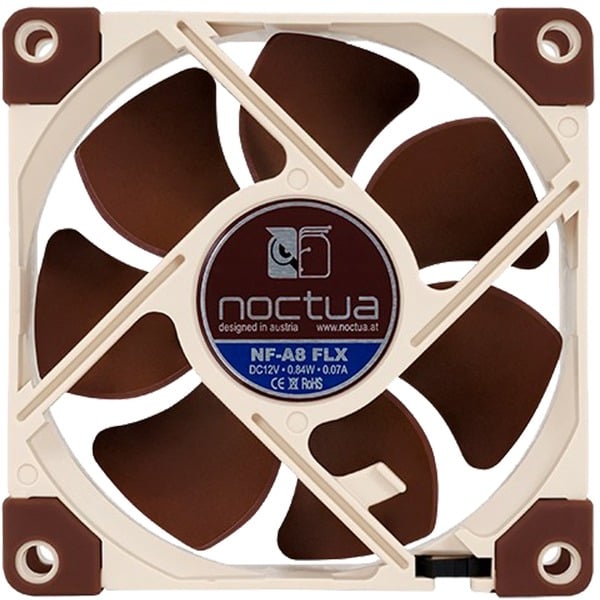 Noctua NF-A8 FLX, Gehäuselüfter - Noctua - vue 2