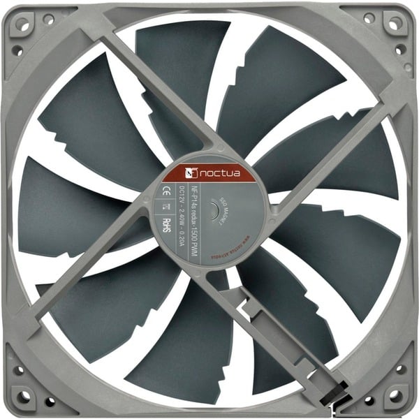 Noctua NF-P14s redux-1500 PWM 140x140x25, Gehäuselüfter - Noctua - vue 3
