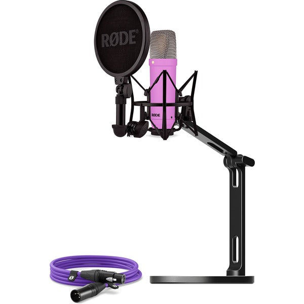 Rode Microphones NT1 Signature +XLR-câble+Desktop Studio Arm, microphone - Rode Microphones