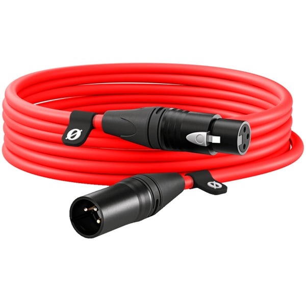 Rode Microphones Premium XLR-câble XLR6M-R red - Rode Microphones