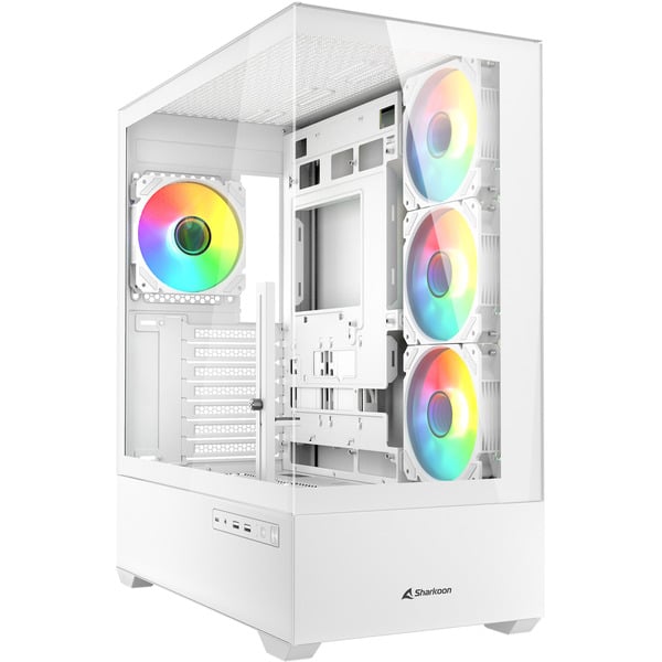 Sharkoon AK6 RGB, Tower-Gehäuse - Sharkoon