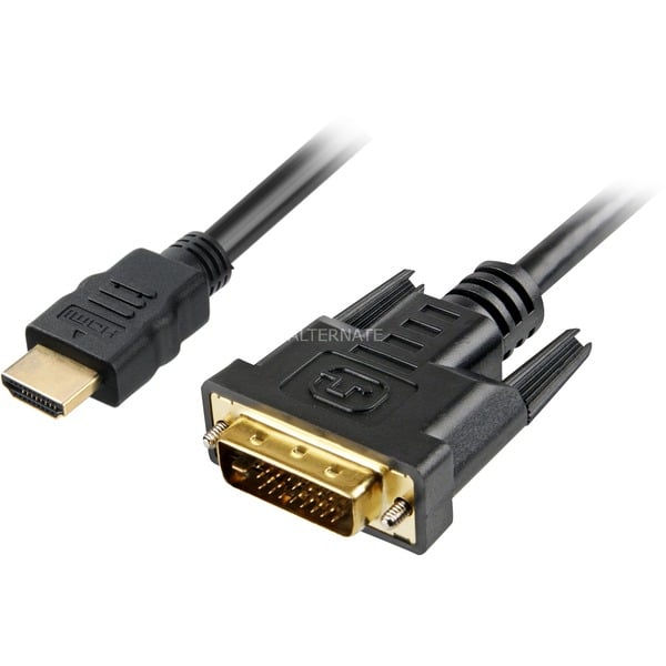 Sharkoon Adapterkabel HDMI > DVI-D - Sharkoon - vue 2