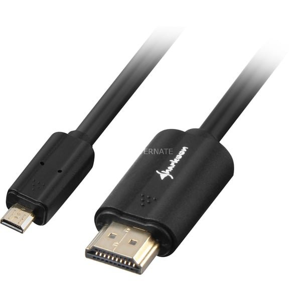 Sharkoon câble HDMI Stecker > micro HDMI Stecker - Sharkoon - vue 2