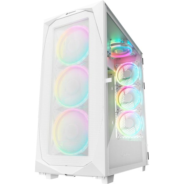 Sharkoon REV300 White, Tower-Gehäuse - Sharkoon