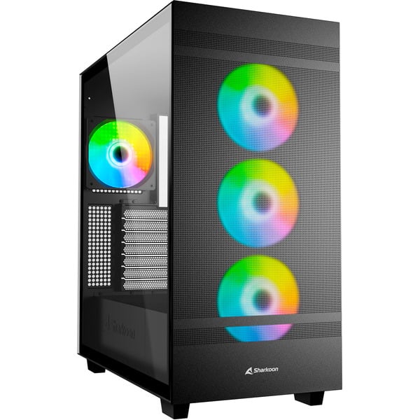 Sharkoon Rebel C50 RGB, Tower-Gehäuse - Sharkoon
