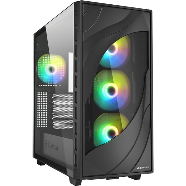 Sharkoon Rebel C80G RGB, Tower-Gehäuse - Sharkoon