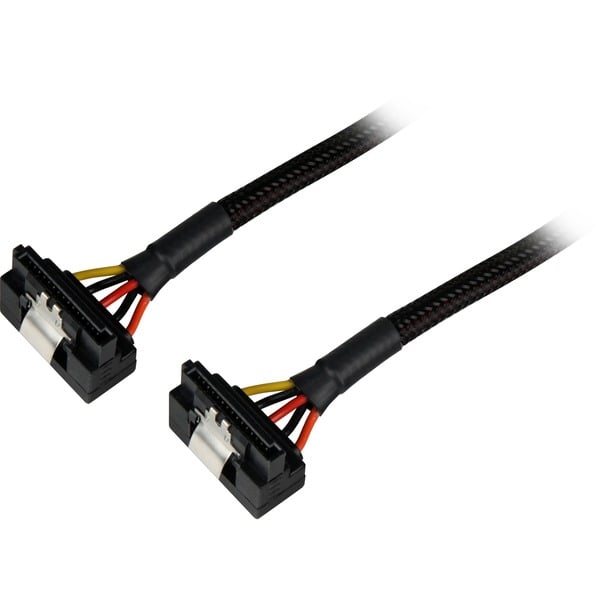 Sharkoon SATA Y-Stromkabel 90°, Y-câble - Sharkoon - vue 2