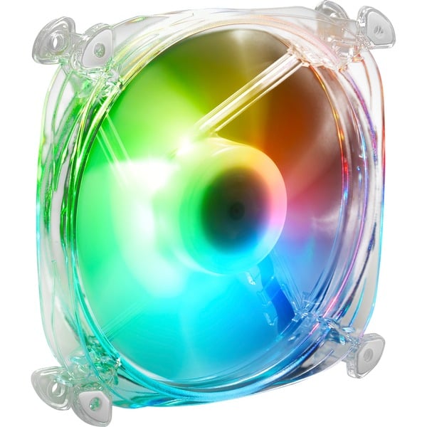 Sharkoon SHARK Disc PWM RGB Fan, Gehäuselüfter - Sharkoon