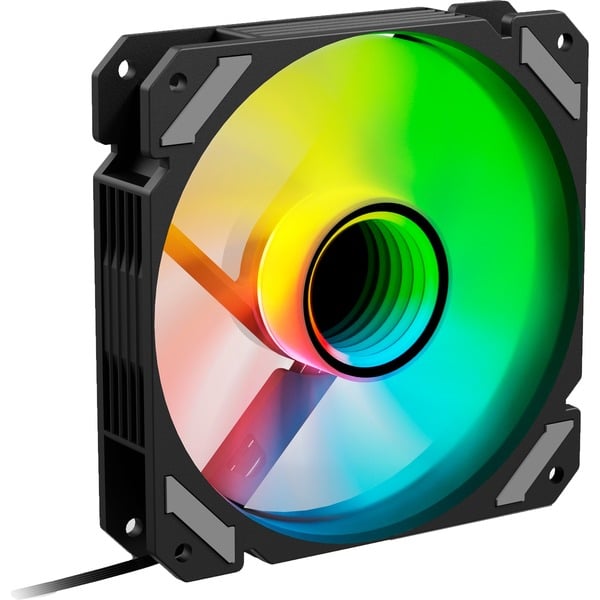 Sharkoon SHARK Mirror RGB PWM REVERSE, Gehäuselüfter - Sharkoon