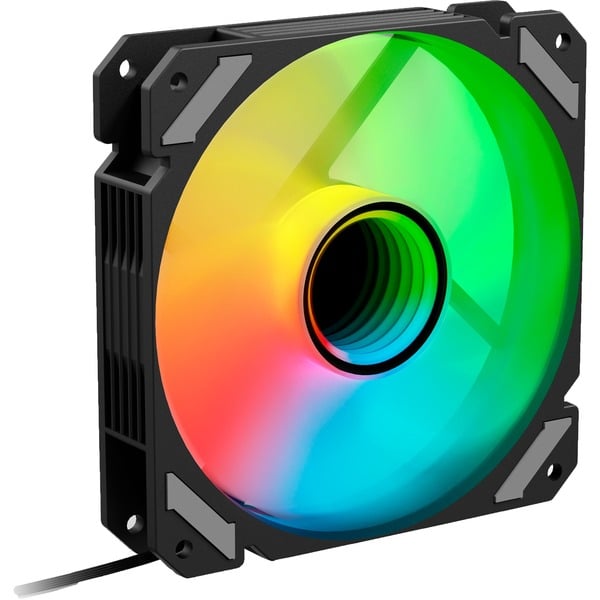 Sharkoon SHARK Mirror RGB PWM, Gehäuselüfter - Sharkoon