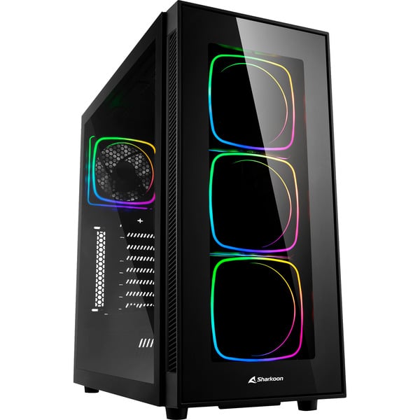 Sharkoon TG6 RGB, Tower-Gehäuse - Sharkoon