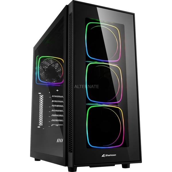 Sharkoon TG6 RGB, Tower-Gehäuse - Sharkoon