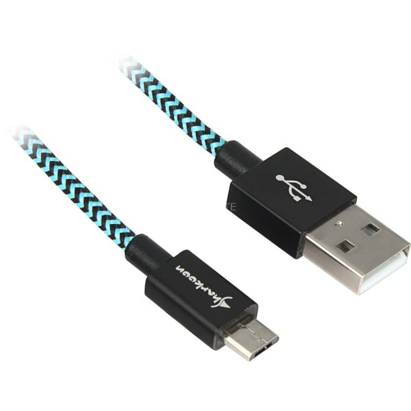 Sharkoon USB 2.0 câble, USB-A Stecker > Micro-USB Stecker - Sharkoon