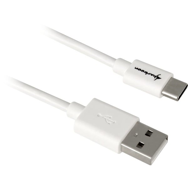 Sharkoon USB 2.0 câble, USB-A Stecker > USB-C Stecker - Sharkoon