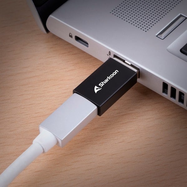Sharkoon USB 3.2 Gen 1 Adapter OfficePal, USB-A > USB-C / USB-C > USB-A - Sharkoon - vue 4