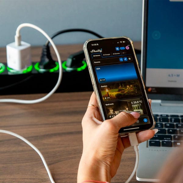 Shelly Steckdosenleiste Power Strip 4 Gen4 - Shelly - vue 7